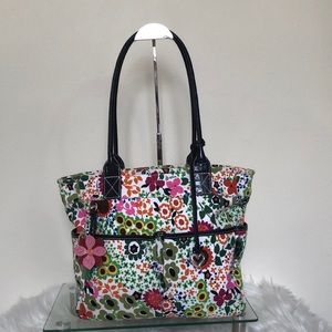 Beautiful Brighton floral bag with purse charms